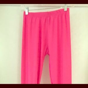 Hot pink leggings